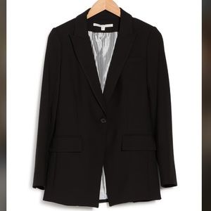EUC VERONICA BEARD Mathis Dickey Black Jacket 0